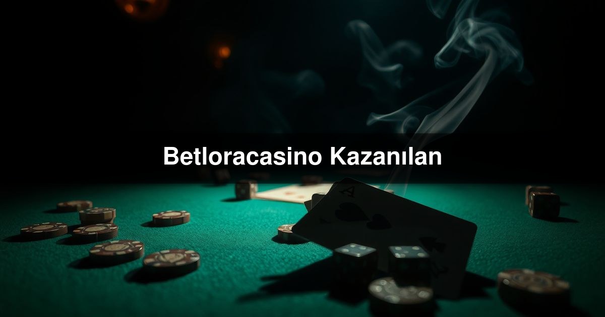 Betloracasino Kazanılan