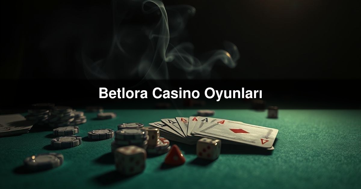 You are currently viewing Betlora Casino Oyunları