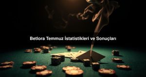 Read more about the article Betlora Temmuz İstatistikleri ve Sonuçları